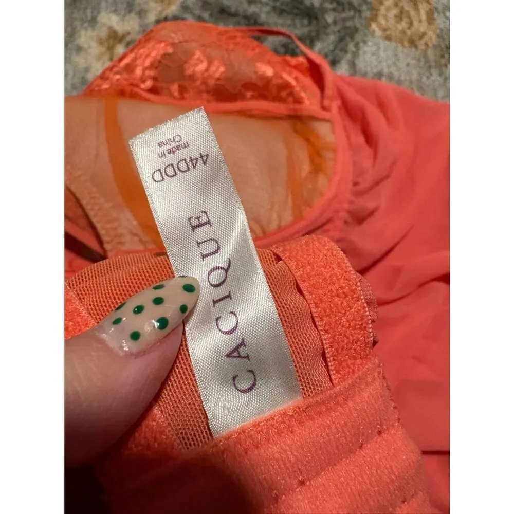 Cacique Sexy Lace lingerie Bustier Bra pajama 44DDD
